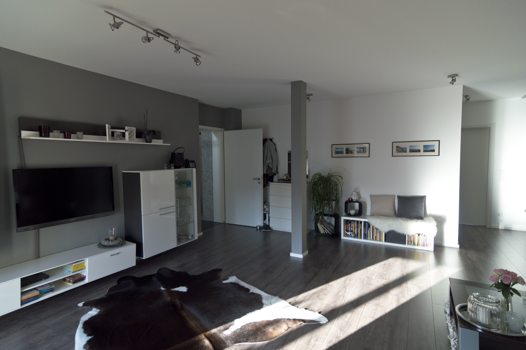 Dekoideen wohnzimmer grau: steinwand wohnzimmer riemchen dumss ...