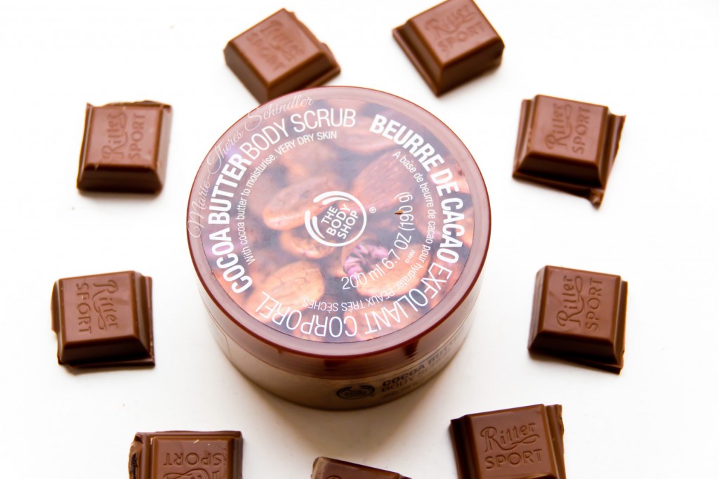 The Body Shop Cocoa Butter Body Scrub MarieTheres Schindler