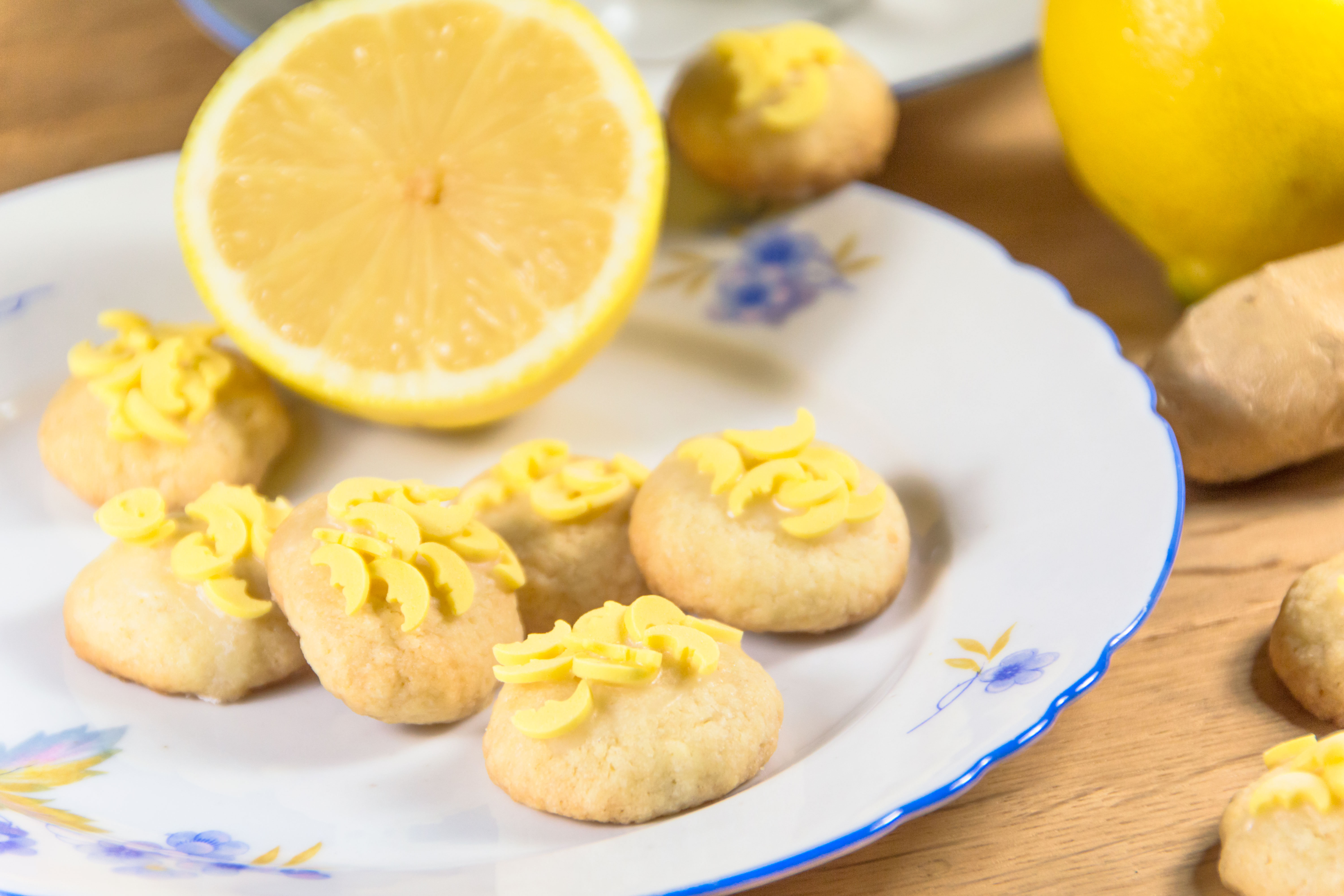 Zitronen Ingwer Kekse
