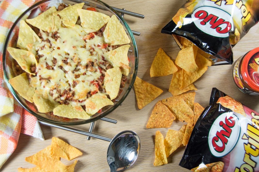 [Anzeige] Chio Tortillas mit Hackfleisch und Käse als Auflauf ...