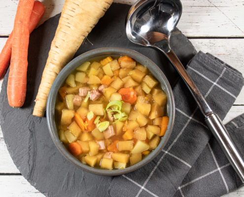 Steckrübeneintopf Rezept