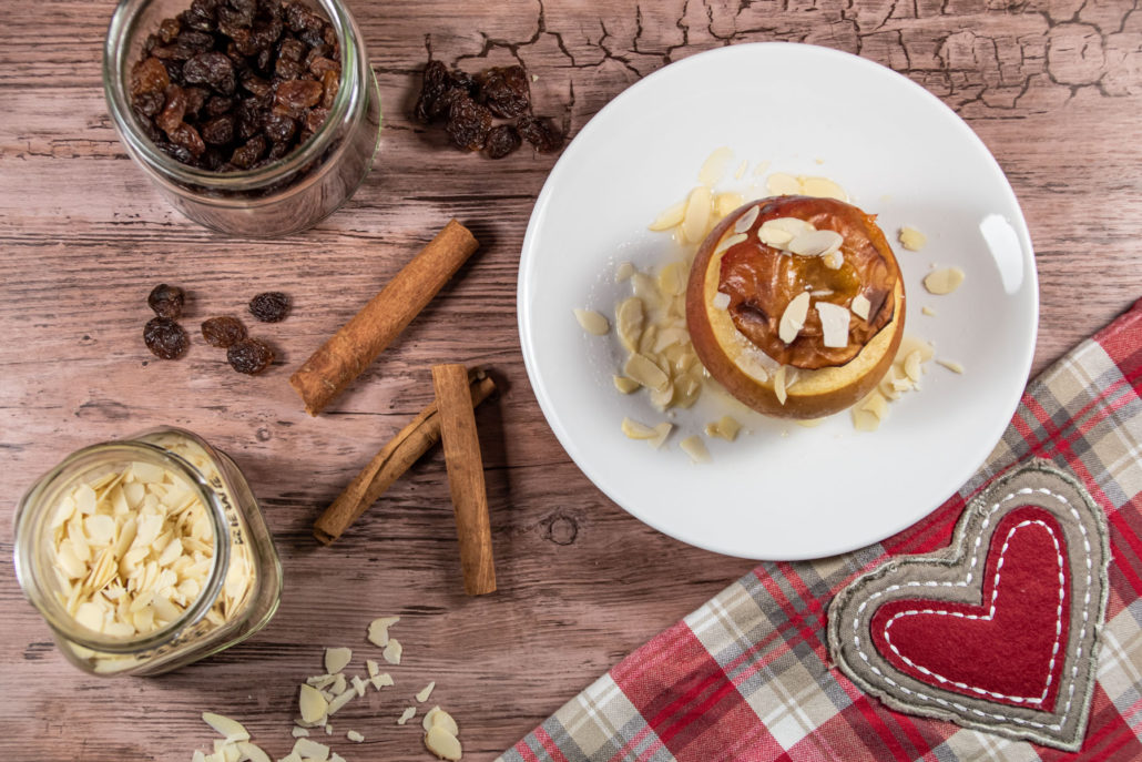 Bratäpfel Marzipan