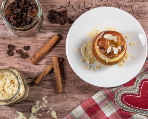 Bratäpfel Marzipan