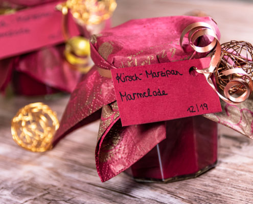 Kirsch Marzipan Marmelade